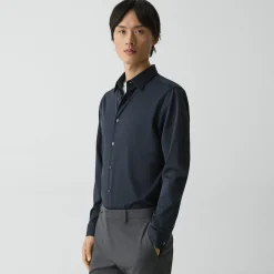Sylvain Shirt in Structure Knit