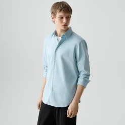 Sylvain Shirt in Structure Knit