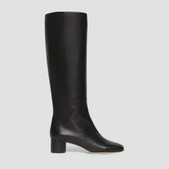 Tall Boot in Smooth Leather