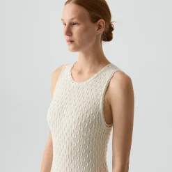 Textured Dress in Orchard Cotton