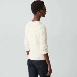 Textured Sweater in Orchard Cotton