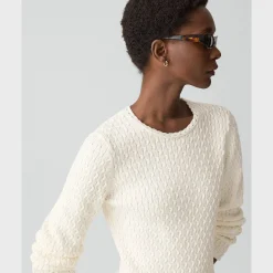 Textured Sweater in Orchard Cotton