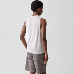 Textured Tank Top in Silk-Cotton