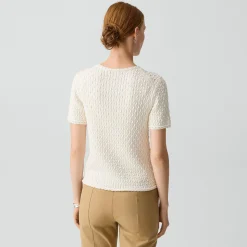 Textured Tee in Orchard Cotton