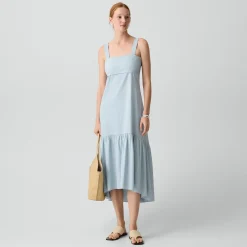 Tie-Back Dress in Good Linen