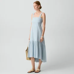 Tie-Back Dress in Good Linen