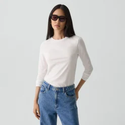 Tiny Long-Sleeve Tee in Organic Cotton
