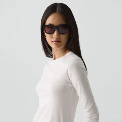 Tiny Long-Sleeve Tee in Organic Cotton