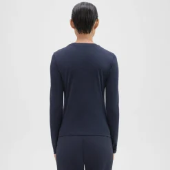 Tiny Long-Sleeve Tee in Organic Cotton
