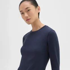 Tiny Long-Sleeve Tee in Organic Cotton