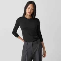 Tiny Long-Sleeve Tee in Organic Cotton