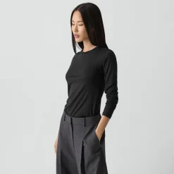 Tiny Long-Sleeve Tee in Organic Cotton