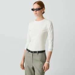 Tiny Long-Sleeve Tee in Organic Cotton