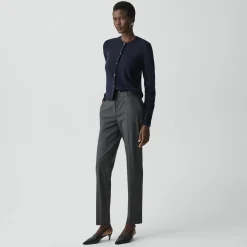Treeca Full Length Pant in Good Wool