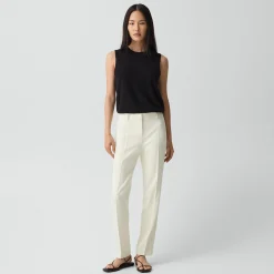 Treeca Full Length Pant in Admiral Crepe