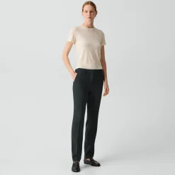 Treeca Full Length Pant in Admiral Crepe