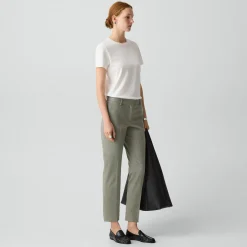 Treeca Pant in Wool Gabardine