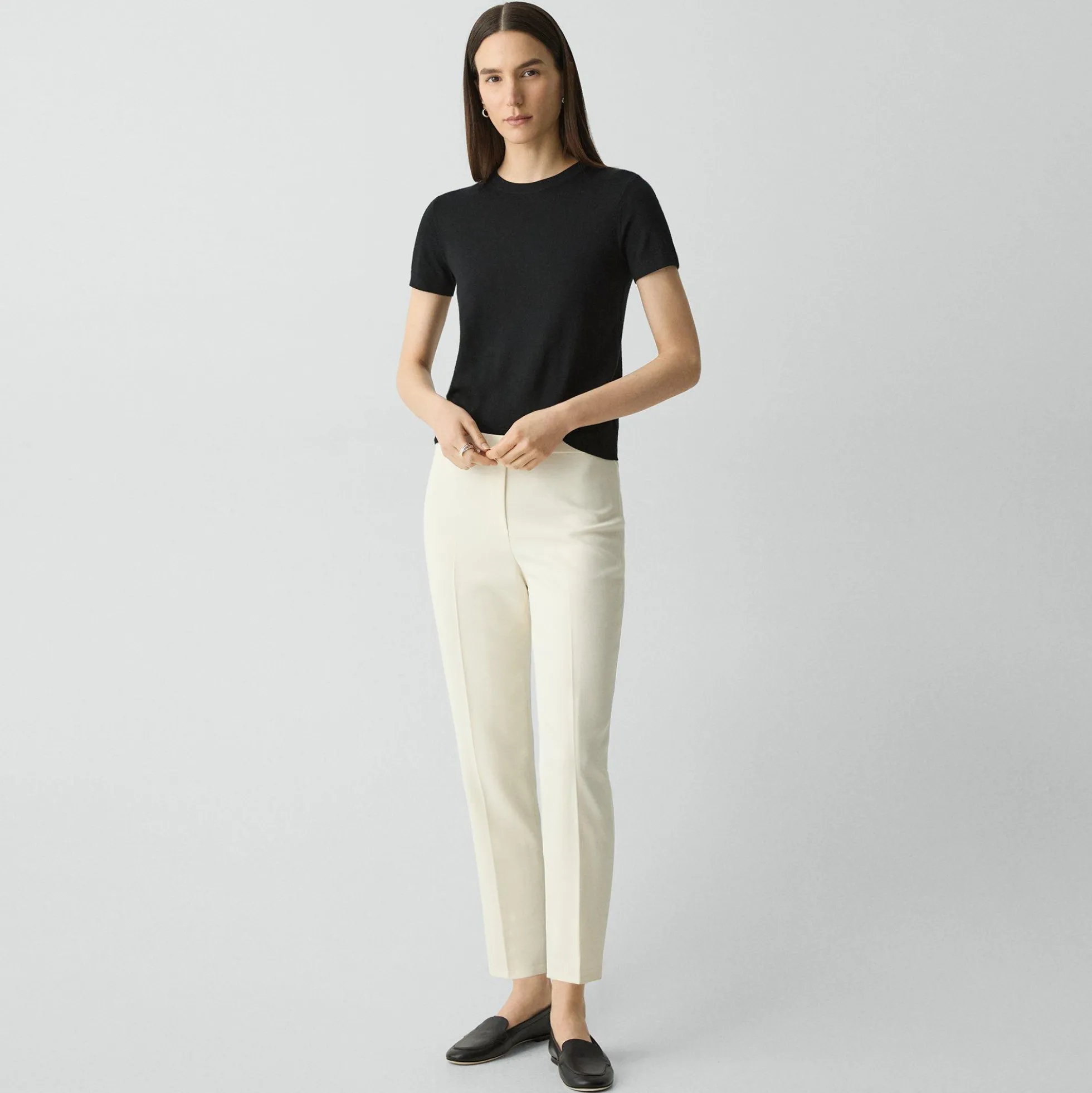 Treeca Pull-On Pant in Admiral Crepe