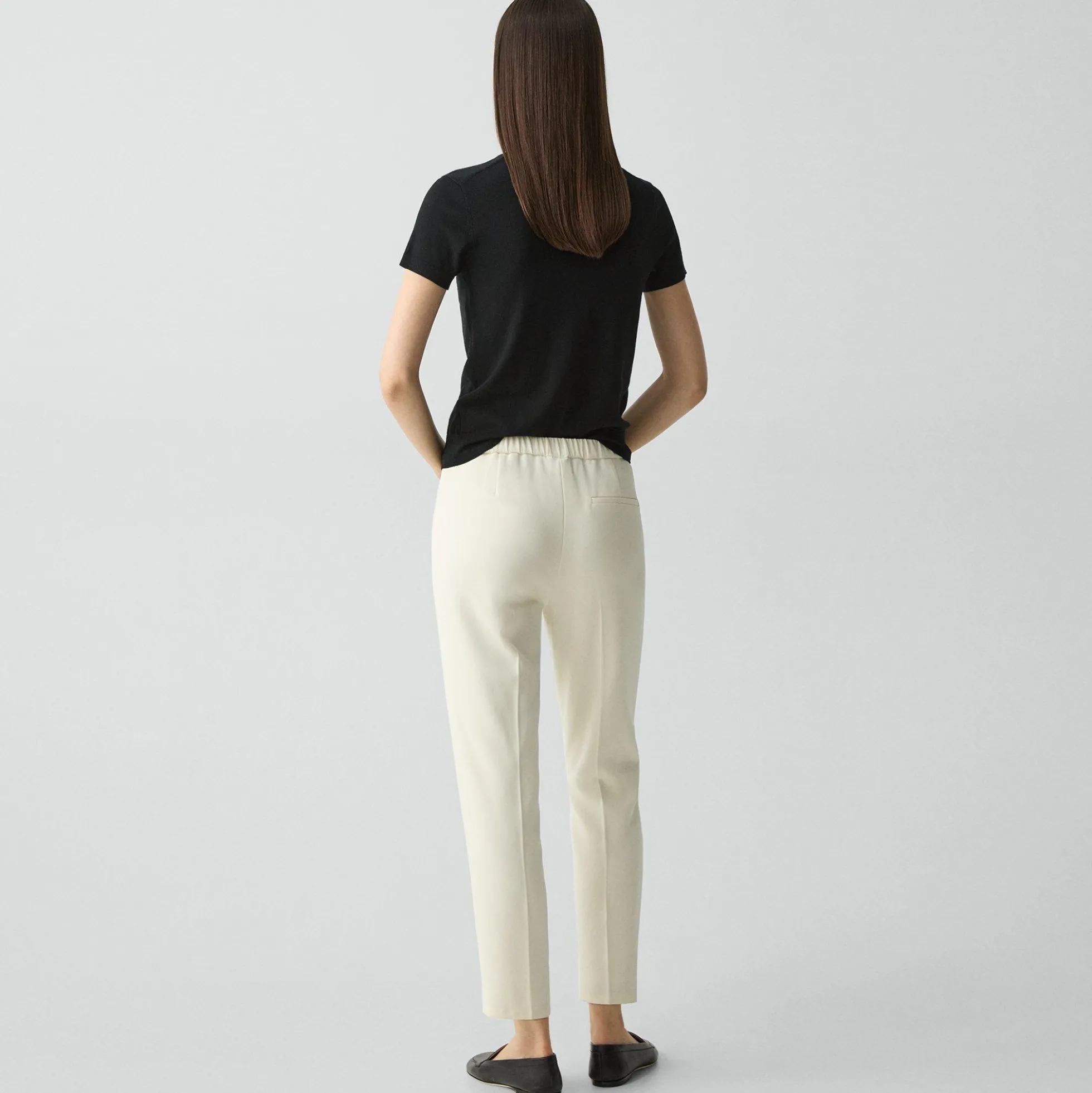 Treeca Pull-On Pant in Admiral Crepe
