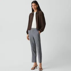 Treeca Pull-On Pant in Fluid Linen