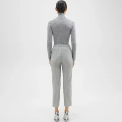 Treeca Pull-On Pant in Sleek Flannel