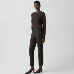 Treeca Pull-On Pant in Sleek Flannel