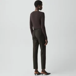 Treeca Pull-On Pant in Sleek Flannel
