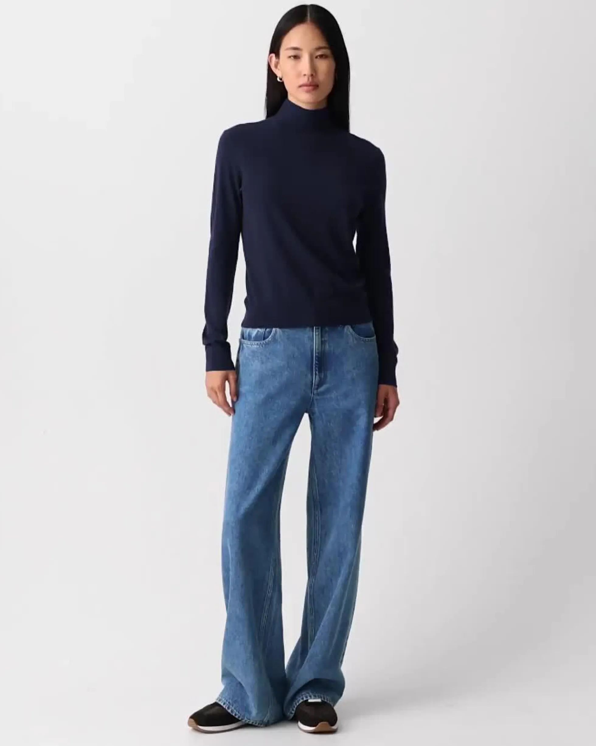 Turtleneck Sweater in Regal Wool