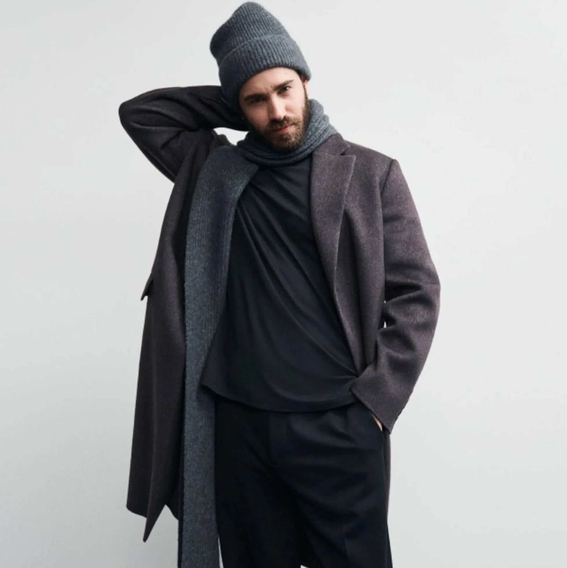 Two-Button Coat in Atelier Wool