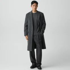 Two-Button Coat in Atelier Wool
