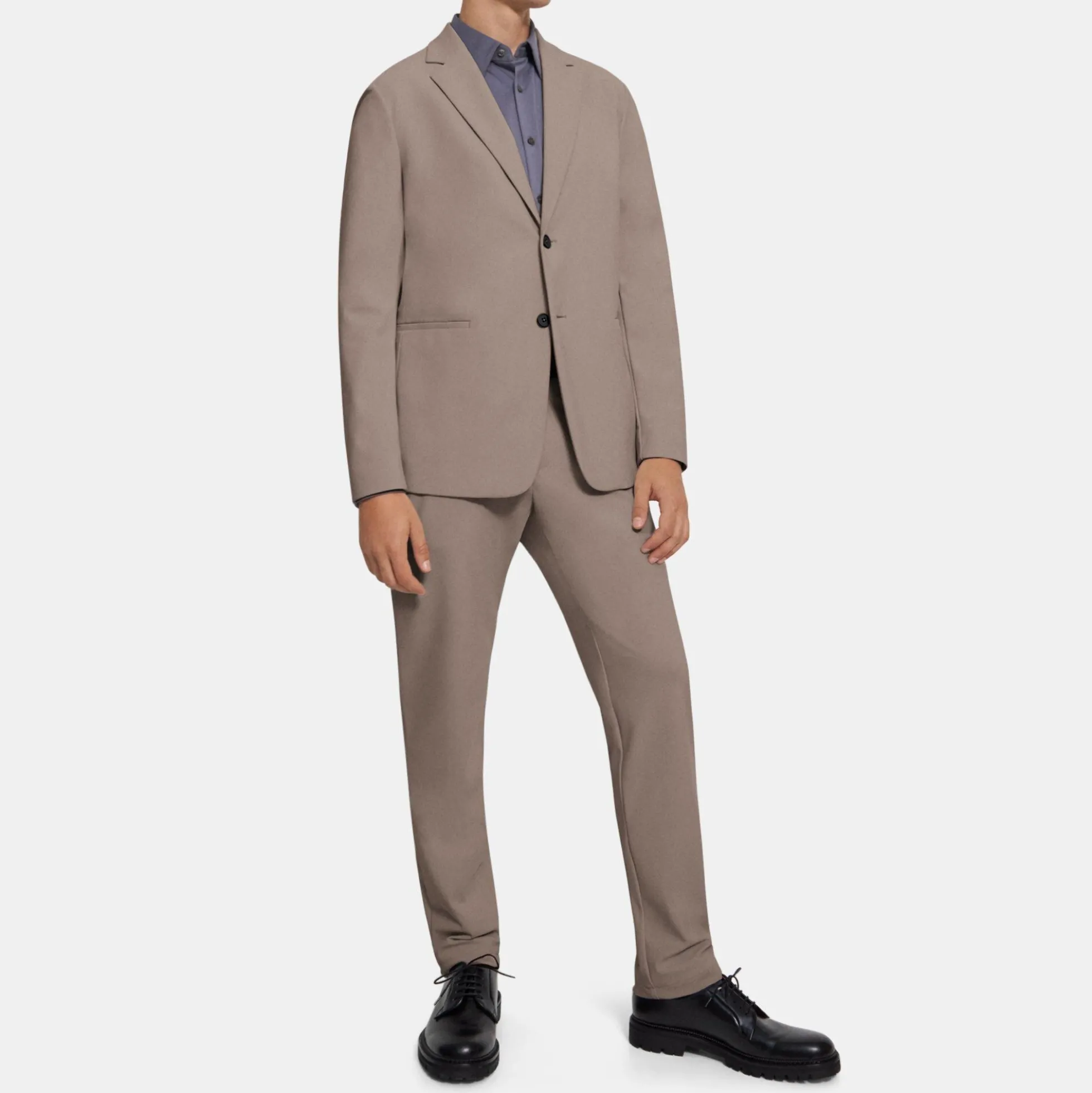Unstructured Blazer in Performance Knit