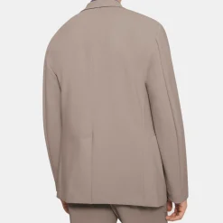 Unstructured Blazer in Performance Knit