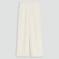 Vented Pull-On Pant in Washed Stripe