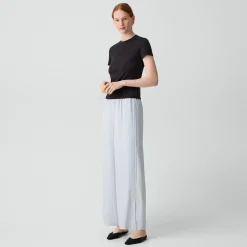 Vented Pull-On Pant in Washed Twill
