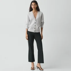 V-Neck Cardigan in Light Bilen