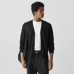 V-Neck Cardigan in Regal Wool