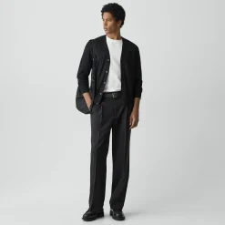 V-Neck Cardigan in Regal Wool