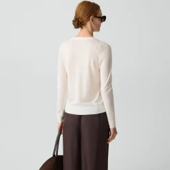 V-Neck Cardigan in Regal Wool