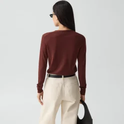 V-Neck Cardigan in Regal Wool