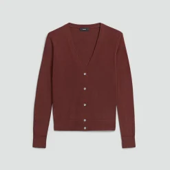 V-Neck Cardigan in Regal Wool