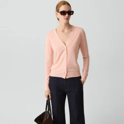 V-Neck Cardigan in Regal Wool