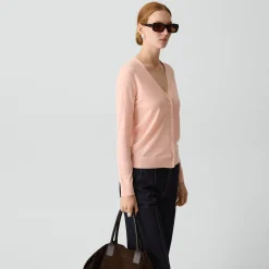V-Neck Cardigan in Regal Wool