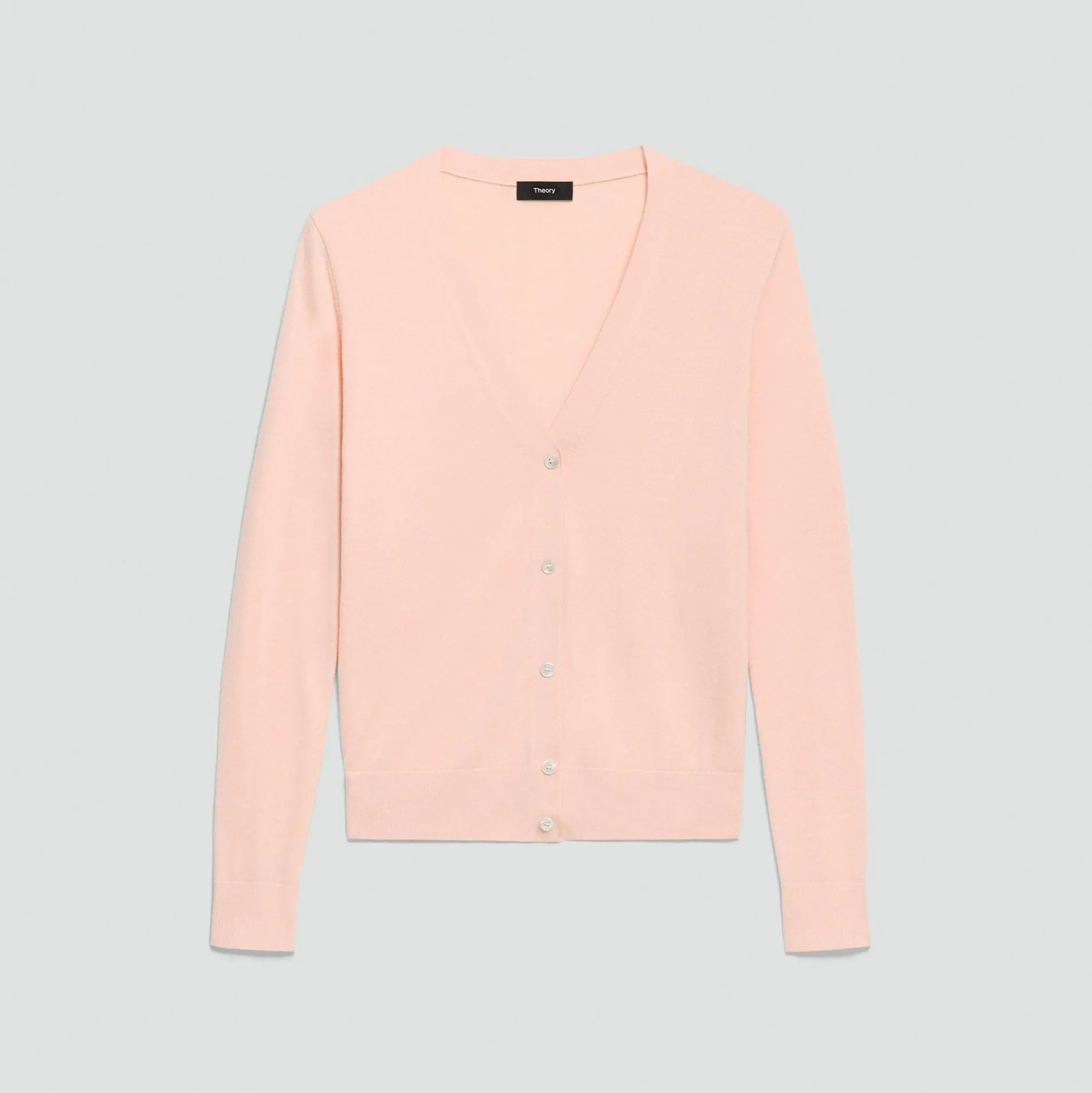 V-Neck Cardigan in Regal Wool