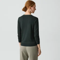 V-Neck Cardigan in Regal Wool