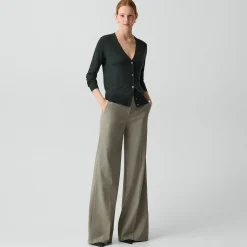 V-Neck Cardigan in Regal Wool