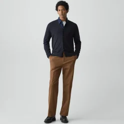 V-Neck Cardigan in Regal Wool