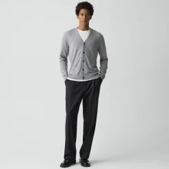 V-Neck Cardigan in Regal Wool