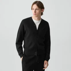 V-Neck Cardigan in Wool Bilen