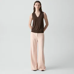 V-Neck Tank Top in Regal Wool