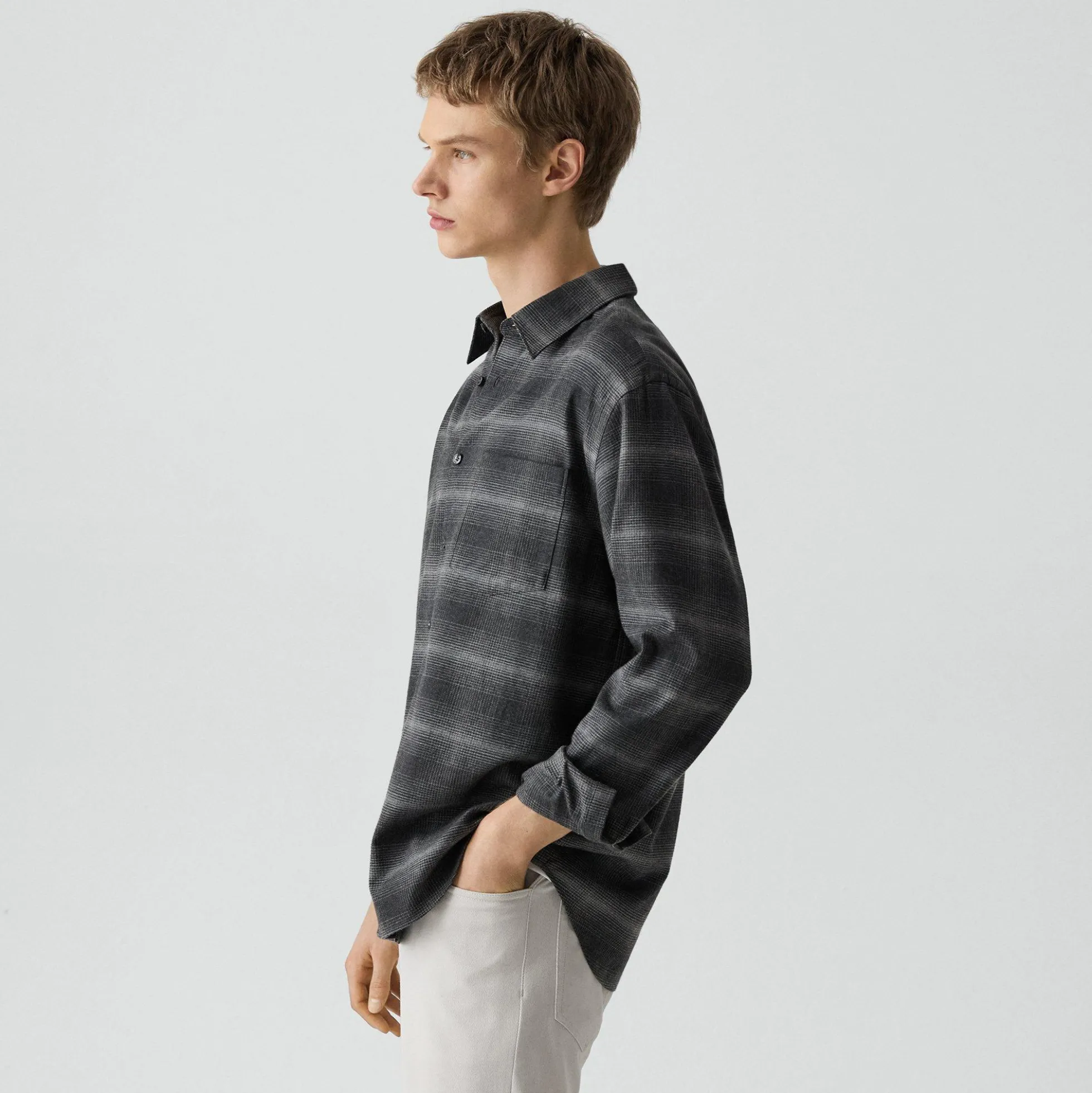 Weekend Shirt in Faded Check